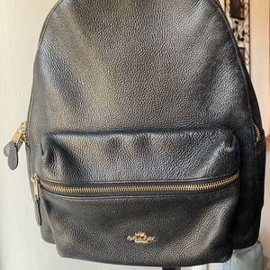 Coach Leather backpack in good condition no flaws